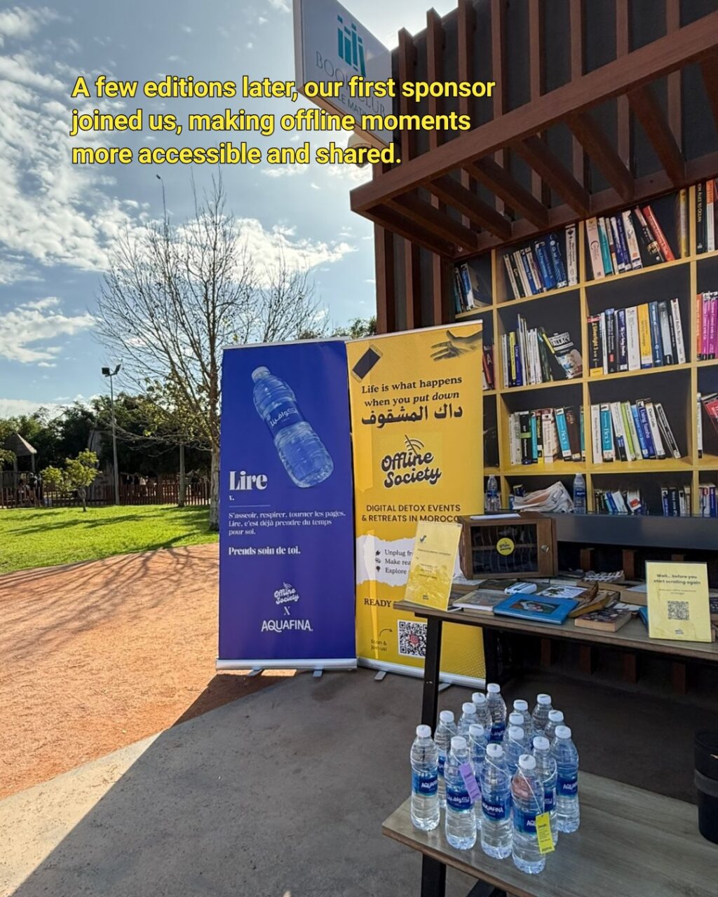 Instagram post from offlinesociety.ma. This post is in position 7.