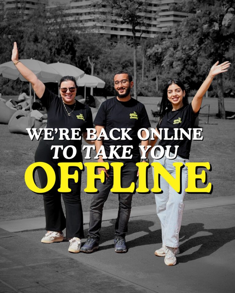 Instagram post from offlinesociety.ma. This post is in position 1.