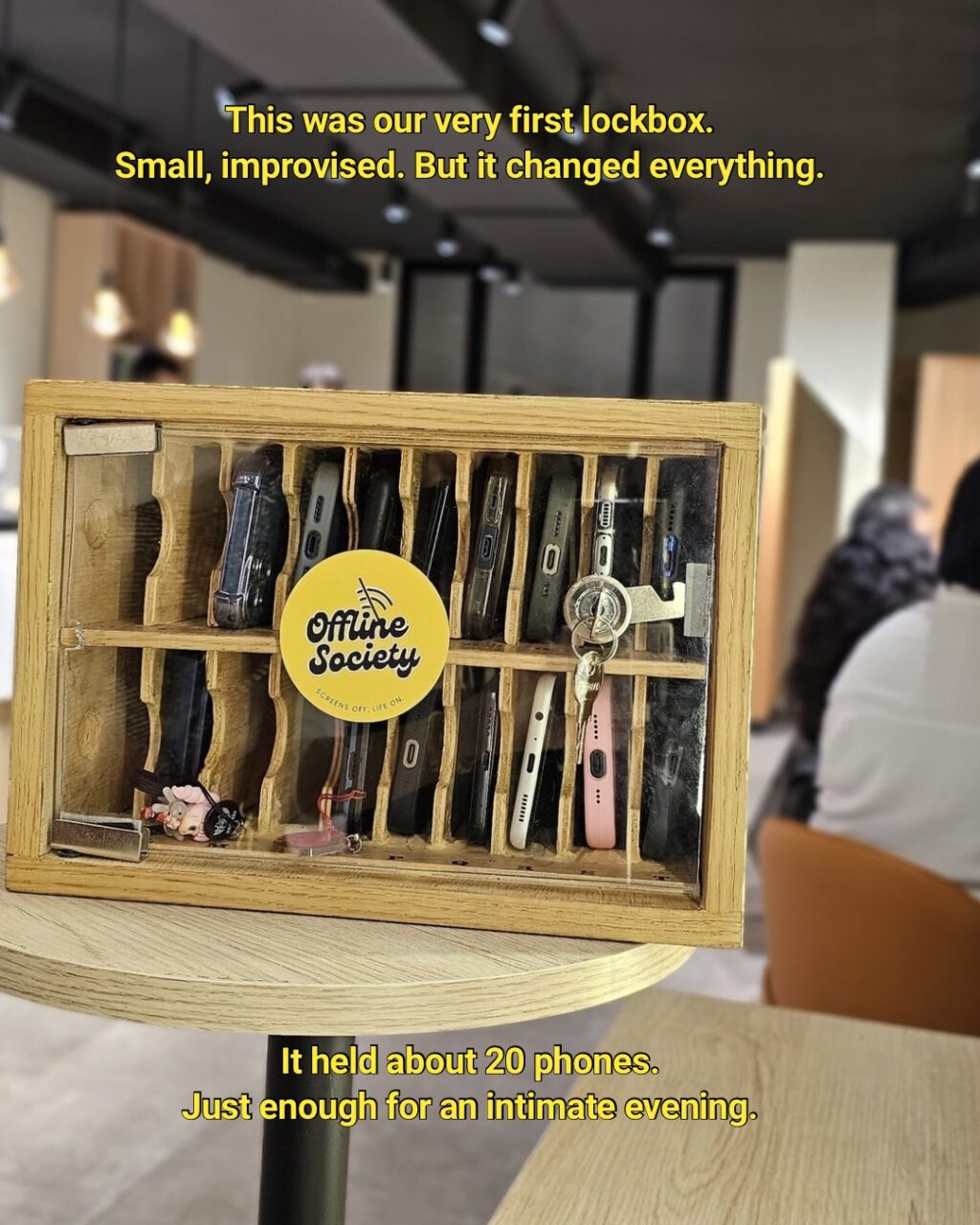 Instagram post from offlinesociety.ma. This post is in position 0.