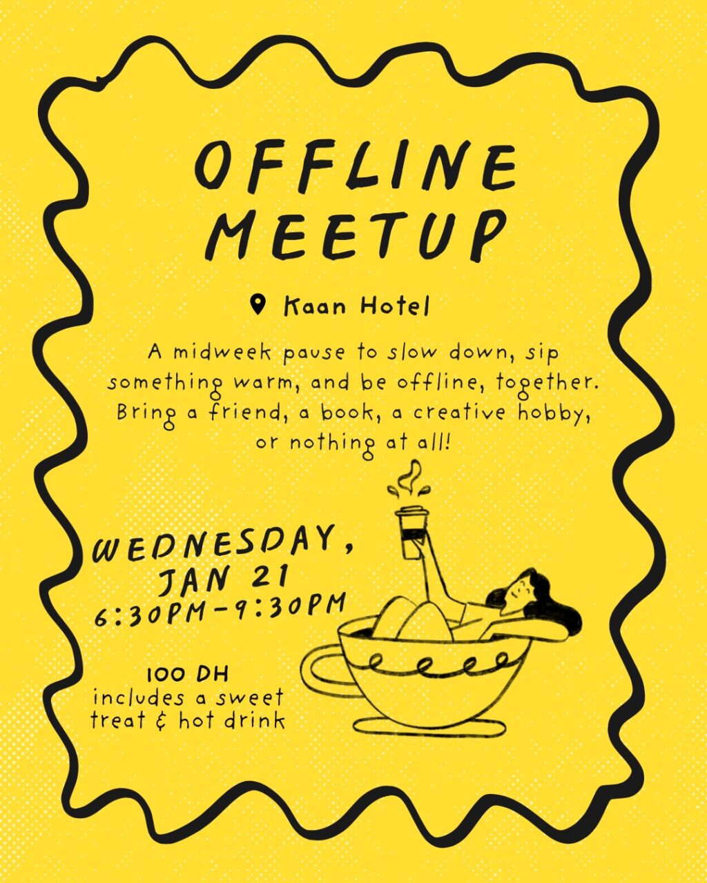 Instagram post from offlinesociety.ma. This post is in position 1.