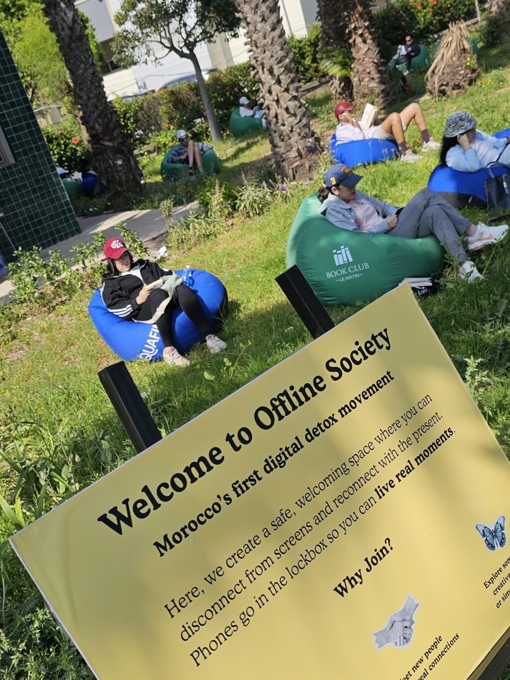 Instagram post from offlinesociety.ma. This post is in position 6.