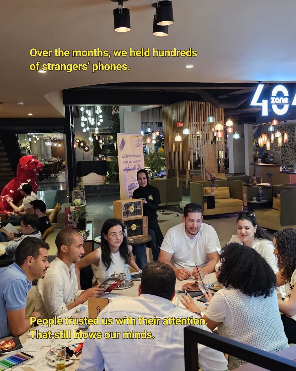 Instagram post from offlinesociety.ma. This post is in position 2.