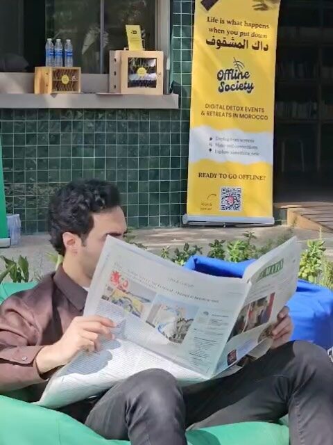 Instagram post from offlinesociety.ma. This post is in position 4.