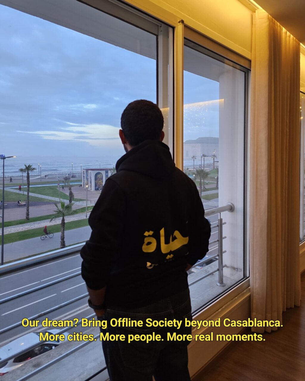 Instagram post from offlinesociety.ma. This post is in position 12.